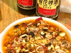 油呛鱿鱼-玛扎烧烤私房菜