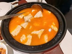 松茸虾汤延庆手工豆腐-花家怡园(四合院总店)