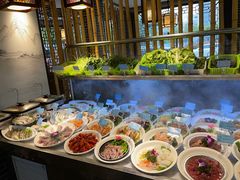 自助取餐区-千岛湖小鱼儿·淳安匠心农家菜