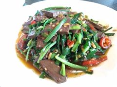韭菜鸭血-湘肠香火锅店(团结湖店)