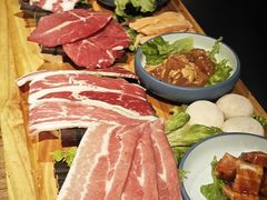 -明洞阿姨·韩式酱蟹烤肉·创意料理(三元桥店)