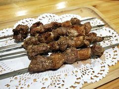 烤羊肉串-老阿妈蒙古村·蒙古包·草原文化·歌舞表演(老君堂店)