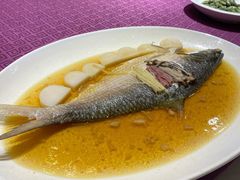 鸡油花雕蒸鲥鱼-和记小菜(大宁店)