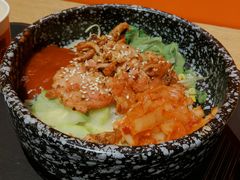 香辣里脊肉石锅拌饭-波波客韩国石锅拌饭(武汉江汉路循礼门店)