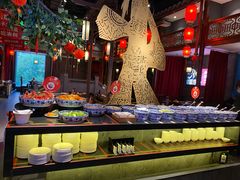 自助取餐区-渝利重庆火锅