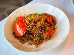 干巴菌丝苗香米炒肉蟹-悦轩中餐厅·高空江景·杭州柏悦酒店