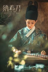 -后宫·古装汉服京剧儿童亲子全家福摄影