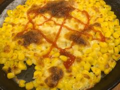 料理烤芝士玉米粒-老东镇啤酒屋海鲜加工·蒸汽海鲜·海鲜烧烤(台东店)