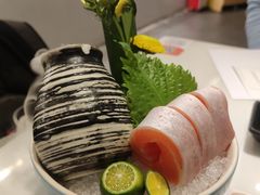 三文鱼腩刺身-羽寿司(东方宝泰店)