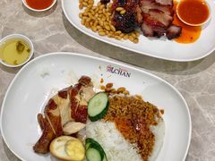 烧肉油鸡饭-了凡香港油鸡饭面(大成店)