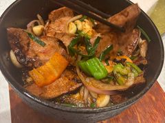 啫啫猪肝煲-小粤楼·怀旧粤菜(万辉国际广场店)