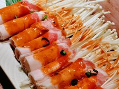 -明洞阿姨·韩式酱蟹烤肉·创意料理(三元桥店)