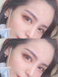 -西施无菌半永久纹绣眉眼影唇轻增发纹发际线