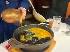 橄榄油黑松露石锅炒无菌蛋-狮拾久·现代新加坡料理(福田COCO Park店)