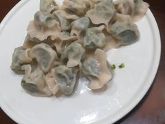 韭菜虾仁水饺-晚归月亮湾私家菜(临邑路店)