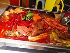 -探鱼·鲜青椒爽麻烤鱼(北京路天河城店)