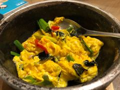 石锅炒鸡蛋-刀板香·安徽菜(国购IFC店)