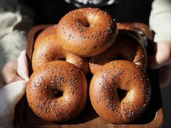 碱水黑麦贝果-Juicy Bakery(大学路店)