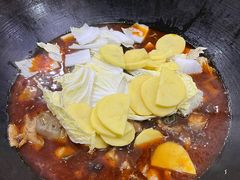 -北京龙庆四季香农家饭庄·灶台鱼·碳烤虹鳟鱼(龙庆峡店)