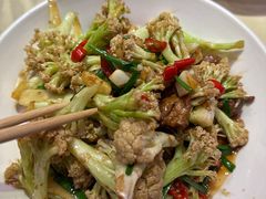 大盘有机花菜-俏湘厨•地道湘菜(建华南路店)