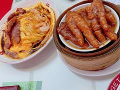 虾仁滑蛋饭-永兴發香港茶餐厅(三坊七巷店)