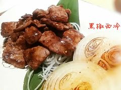 黑椒西冷牛排-新一喜铁板料理餐厅·铁板放题(北国商城店)
