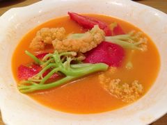 番茄有机花菜-汤城小厨•粤菜•靓汤(金融街店)