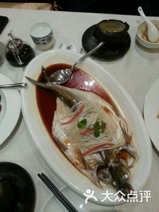淮扬府古法蒸太湖白鱼图片-北京淮扬菜-大众点评网