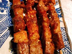 烤羊肉串-探鱼·鲜青椒爽麻烤鱼(银泰城店)