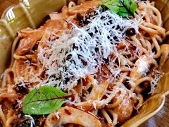 灯影牛肉辣味酱汁意面-山由之cafe&meal(小寨店)