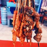 各种串串，烤的满好吃，满入味的那种