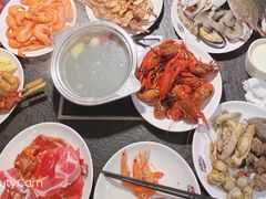 -欢乐牧场海鲜烤肉自助(牡丹园店)