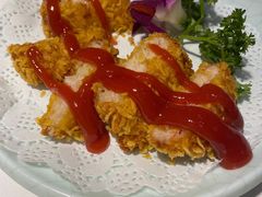 虾饼-猪啊牛呀羊啊铜盘烤肉(正大广场店)