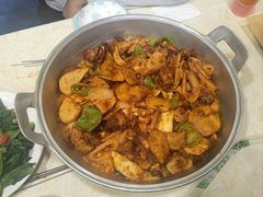 -尕有炕锅烤羊肉