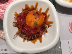 韩式生拌牛肉-大渔铁板烧(大悦城店)