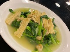 油渣毛菜烧腐竹-徐记私厨(半淞园路店)