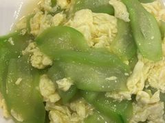 丝瓜炒蛋-台北楚楚园馅饼粥(虹桥南丰城店)