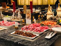 自助取餐区-北京希尔顿逸林酒店-逸轩西餐厅-自助餐厅