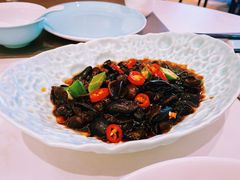 醋椒秋葵木耳-同里湖大饭店-怡景轩中餐厅(同里古镇店)