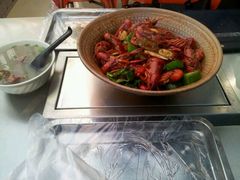 羊骨汤1碗和小龙虾2斤-新疆烧烤王(广灵店)