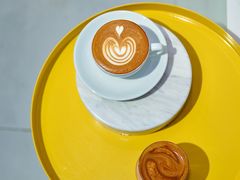 原味拿铁-YECLIP COFFEE黄色回形针咖啡