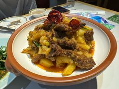 驼肉土豆条-十二毡房蒙餐·蒙古包