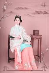 -后宫·古装汉服京剧儿童亲子全家福摄影