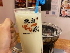 白桃可尔必思-蒜香焼肉PURUSHIN(马场路店)