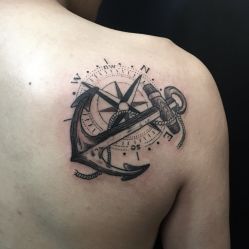 -木子·纹身店TATTOO穿孔·洗纹身