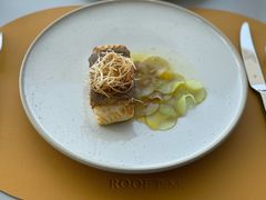 煎比目鱼-璞渼咖啡 ROOF P.M. Café(浦东美术馆店)