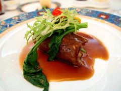 鲍汁扣西冷牛扒卷-钓鱼台国宾馆