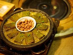 铁板野菜豆腐-农厨好味·温泉鹅·农家菜