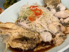 葱油鲈鱼-鹿港小镇(霄云店)