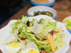 -明洞阿姨·韩式酱蟹烤肉·创意料理(三元桥店)